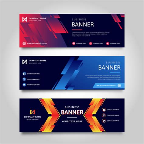 free banner vector|free banner templates and designs.
